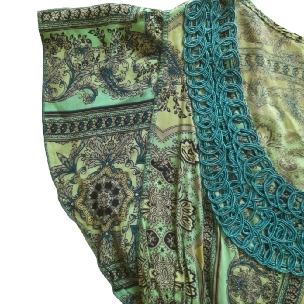 One World Live and Let Live tunic top Large - Picture 5 of 13